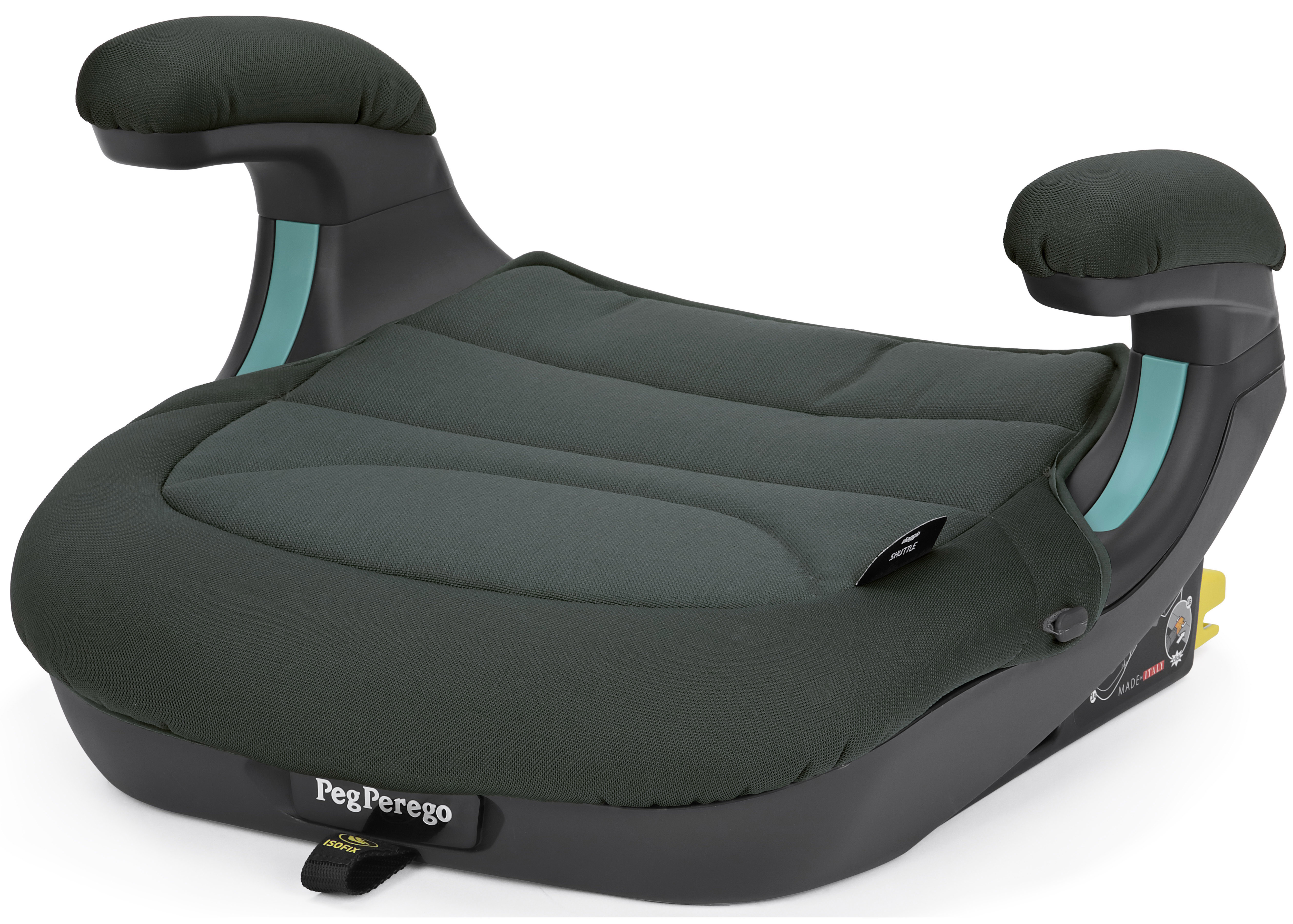 Автокресло Peg-Perego Shuttle Isofix 2/3 (15-36 кг) зеленый - фото 4