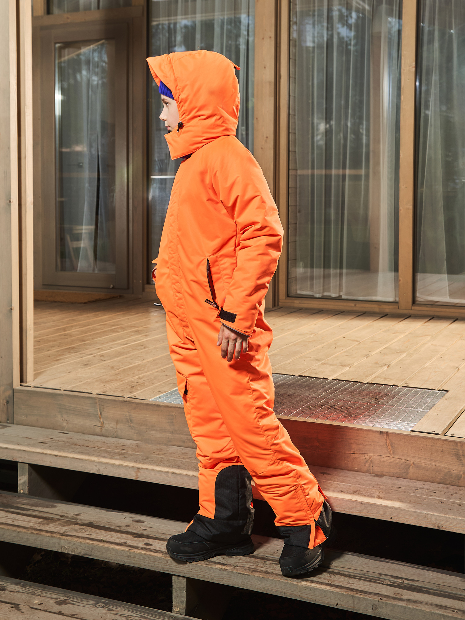 Комбинезон Arctland 860m_оранж_неон - фото 3
