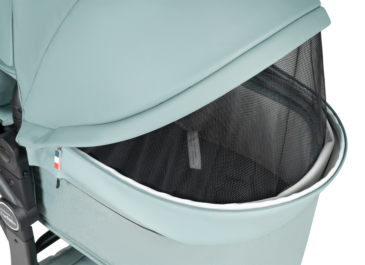 Коляска трансформер Aimile Spring бирюзовый - фото 17