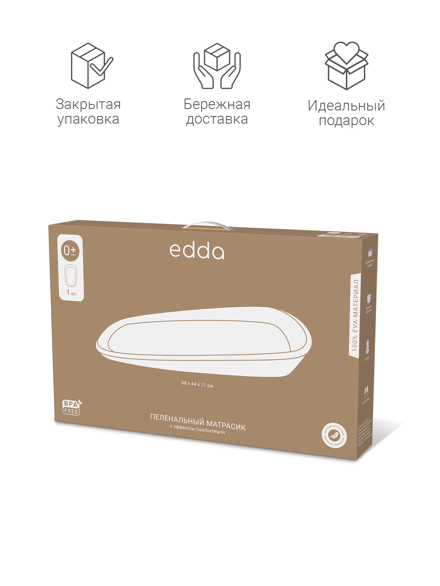 Матрас для пеленания edda - фото 10