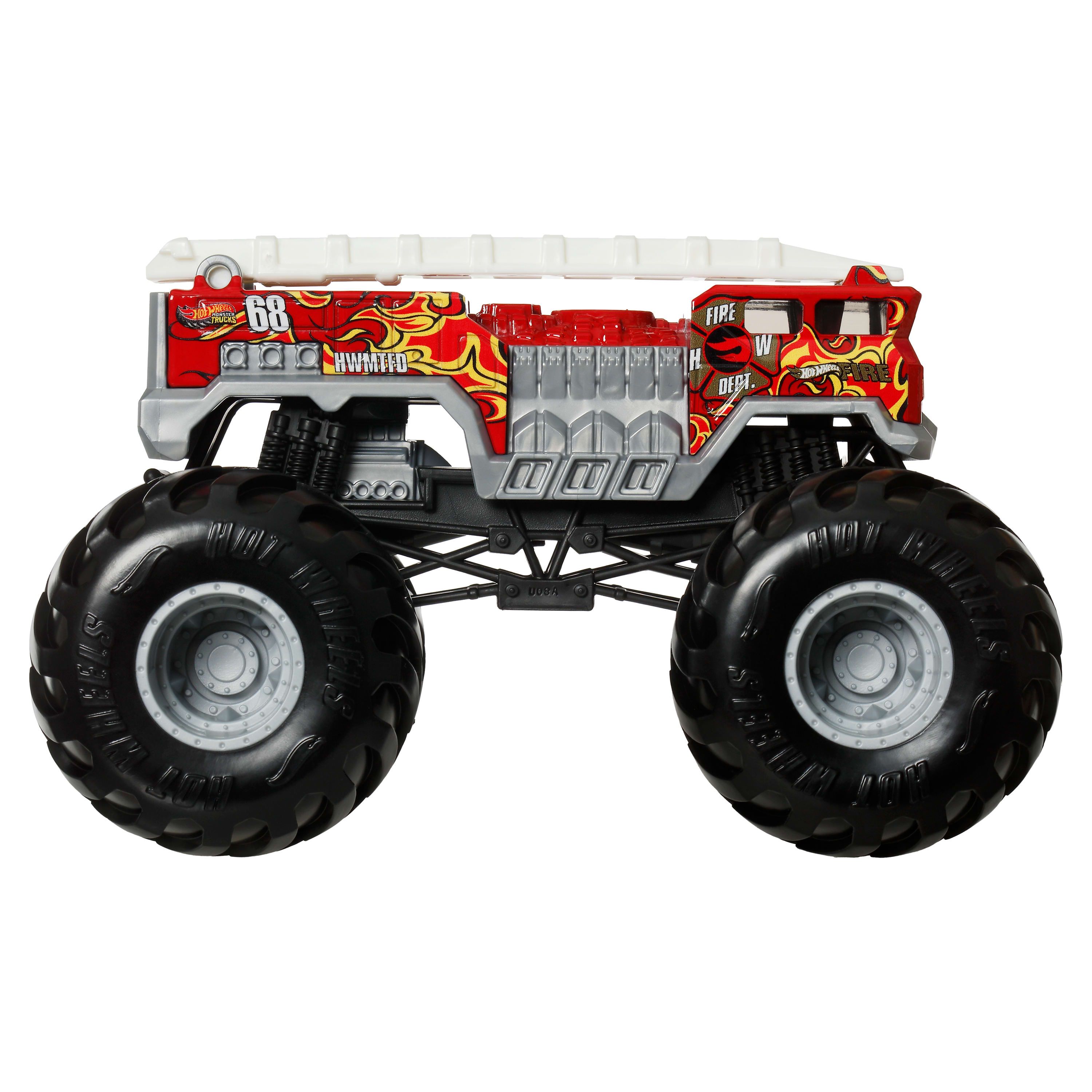 Монстр-трак Hot Wheels 5 Alarm 1:24 FYJ83/JCC95 - фото 1