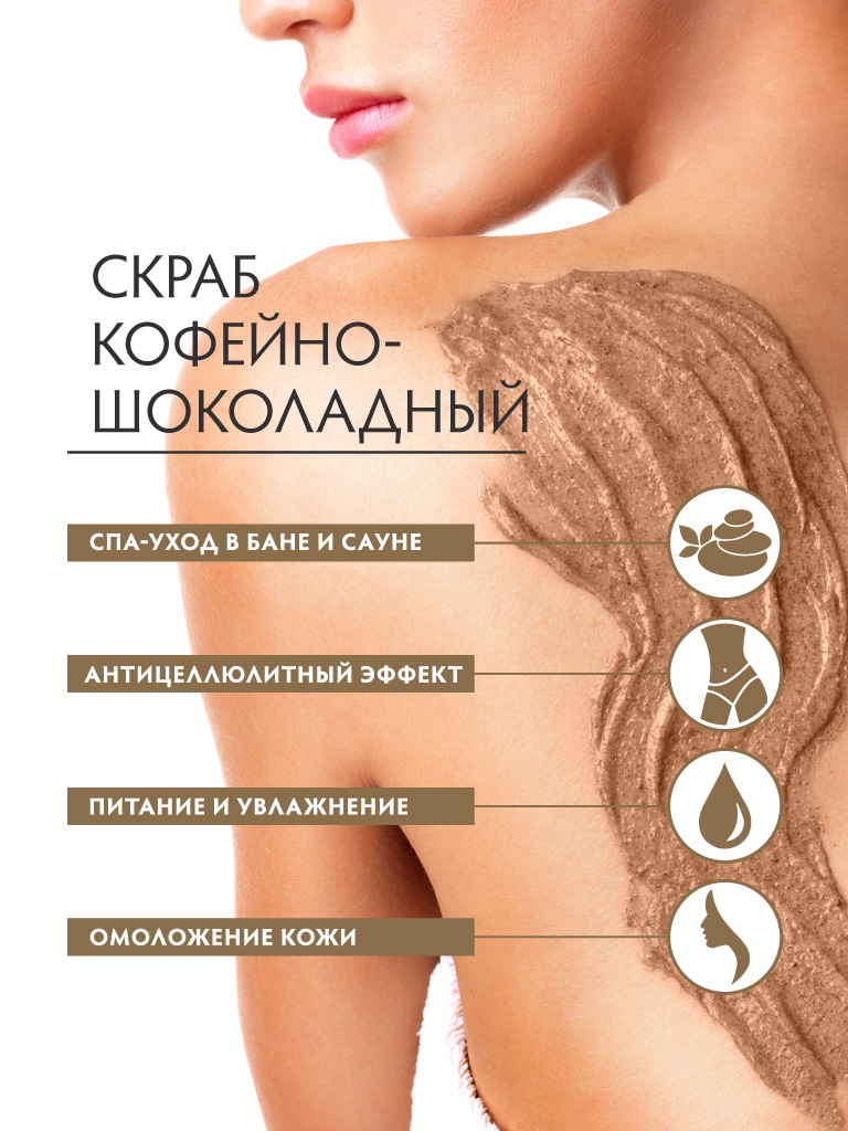 Скраб Банные штучки Кофейно-шоколадный 250 мл - фото 3