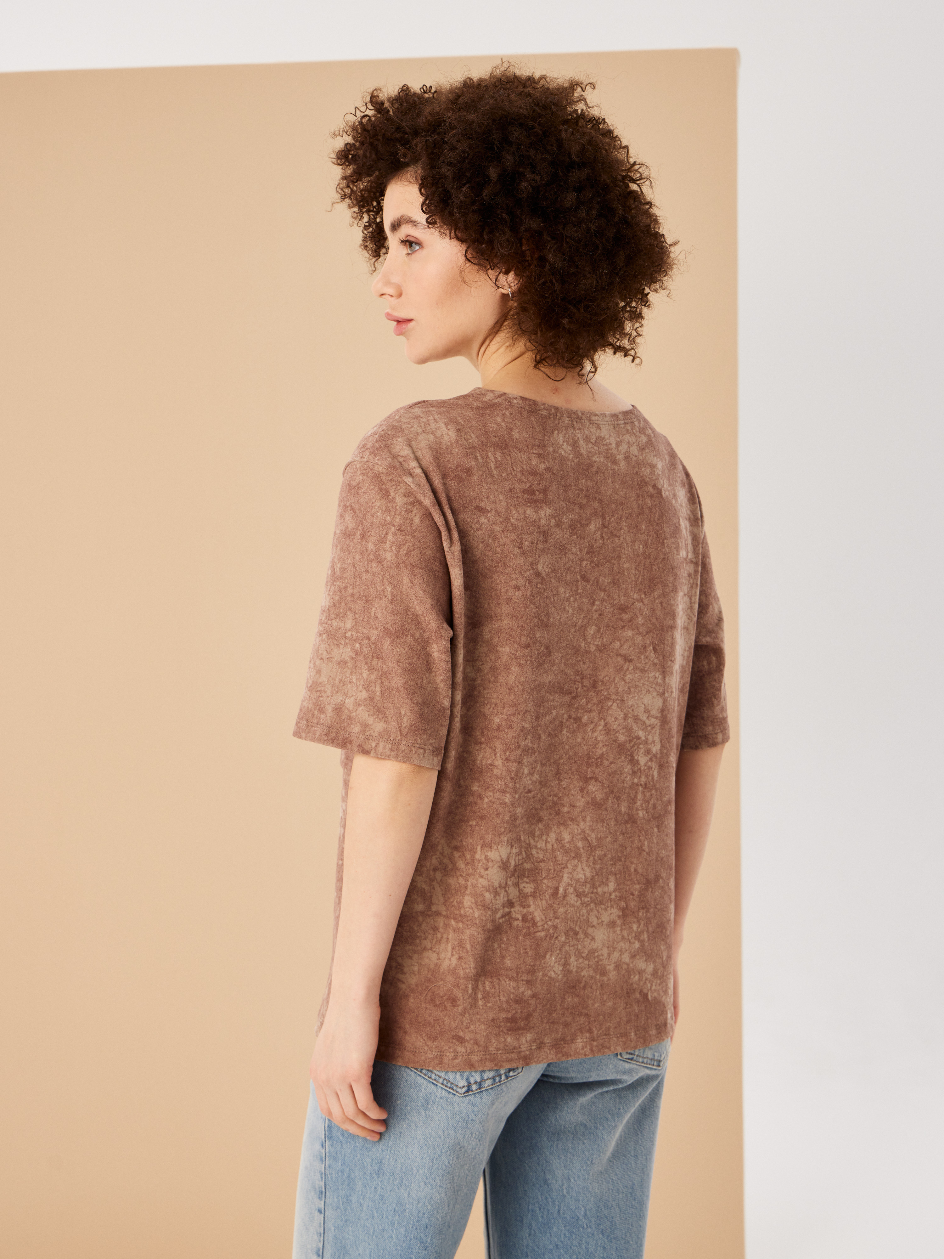 Футболка для кормящих Proud Mom ФВАР-0300-бежевый - фото 6