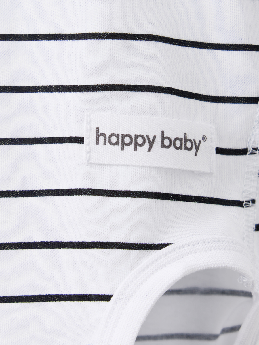 Боди 2 шт Happy Baby 90154-0_black-white - фото 18