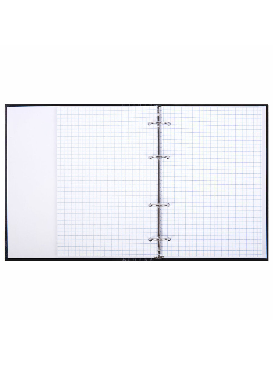 Тетрадь со сменным блоком Brauberg клетка 120 лист. - фото 10