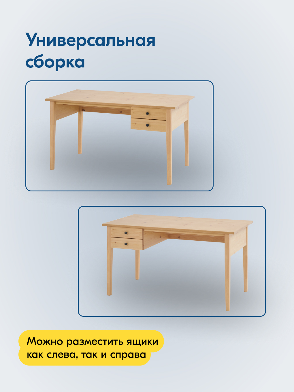 Письменный стол IKEA ВУХТЫМ - фото 7