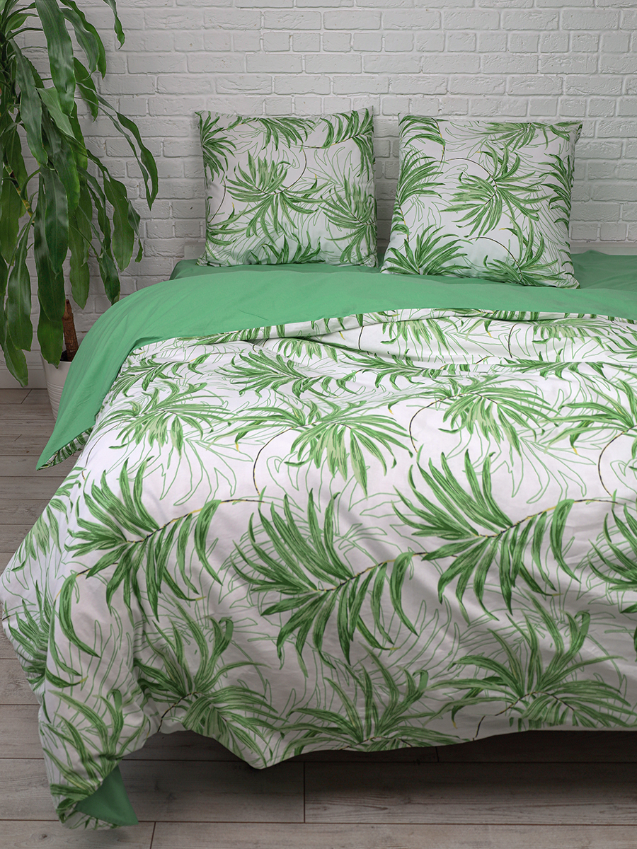 Комплект постельного белья BRAVO Пальм двуспальный 4 предм. - фото 7