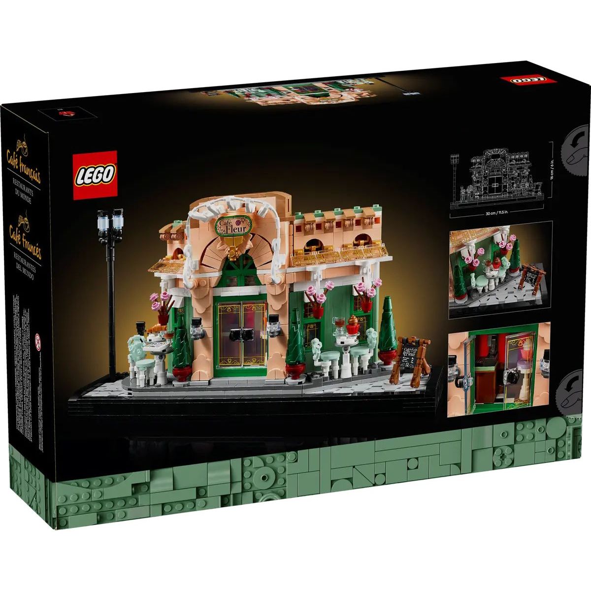 Конструктор LEGO Icons Французское кафе 1101 дет. - фото 9