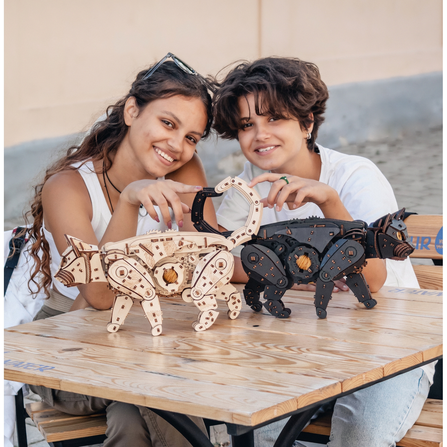 Конструктор Eco Wood Art Черный кот деревянный - фото 6