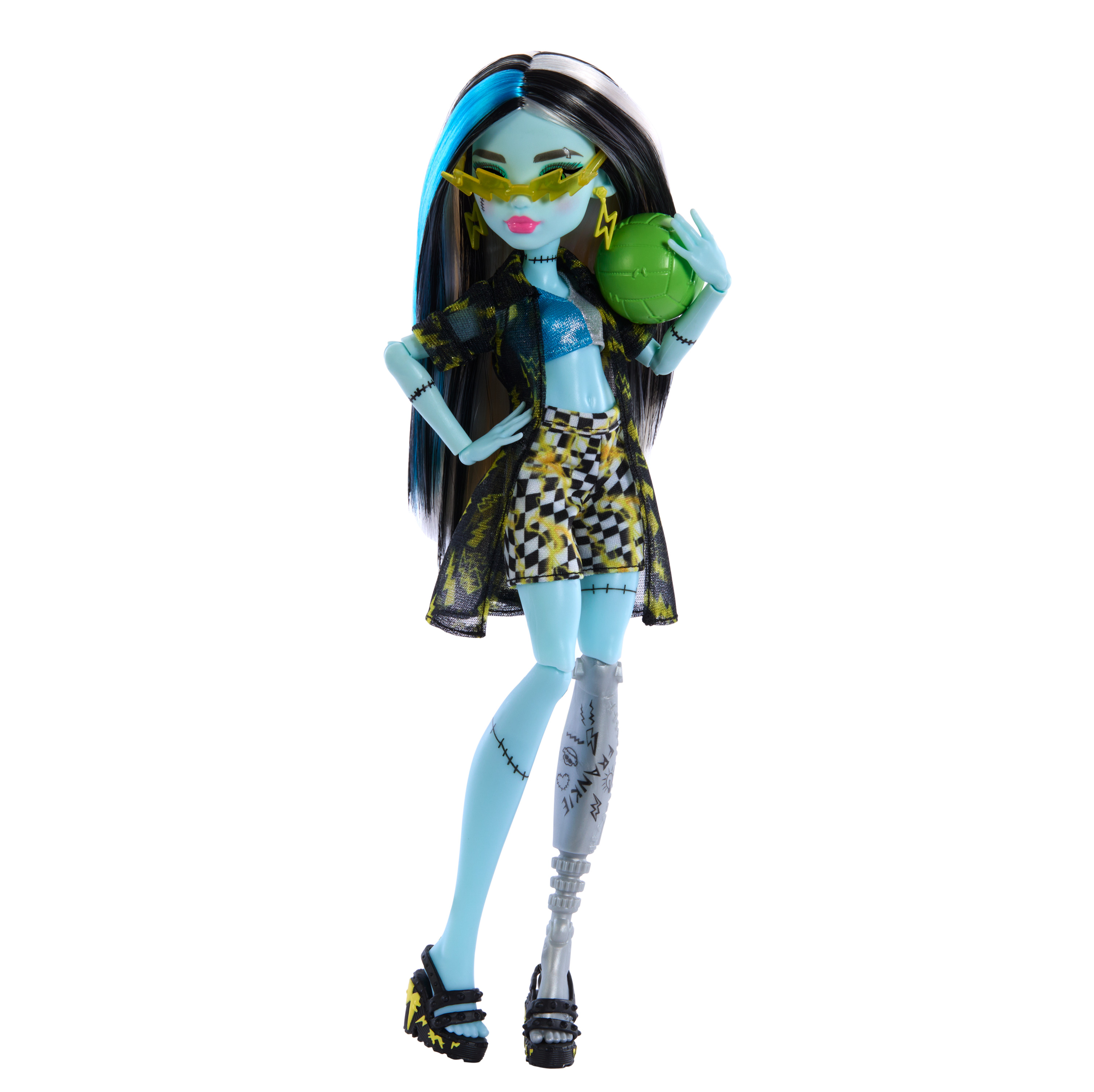 Кукла модельная Monster High Scare Adise Island Frankie HRP68 HRP68 - фото 8