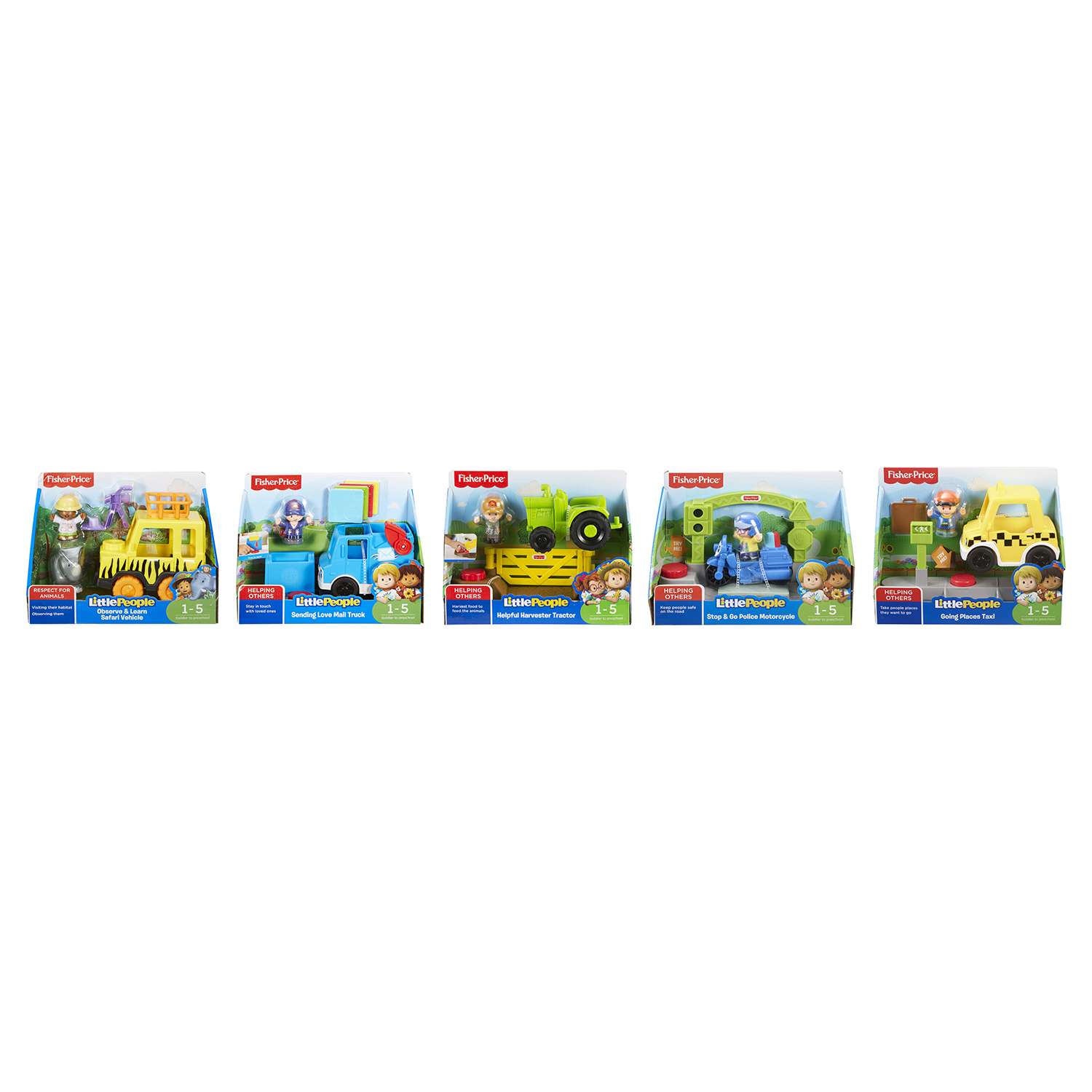 Игровой набор Little People Транспортные Средства в ассортименте - фото 2