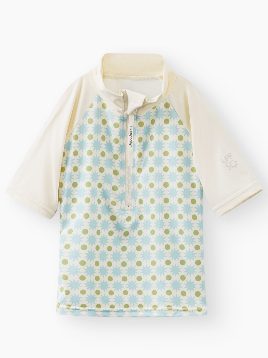 Футболка для плавания Happy Baby 50661-1_blue-green - фото 1