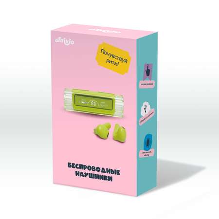Наушники Attivio Bluetooth Зелёный MUDM-51G