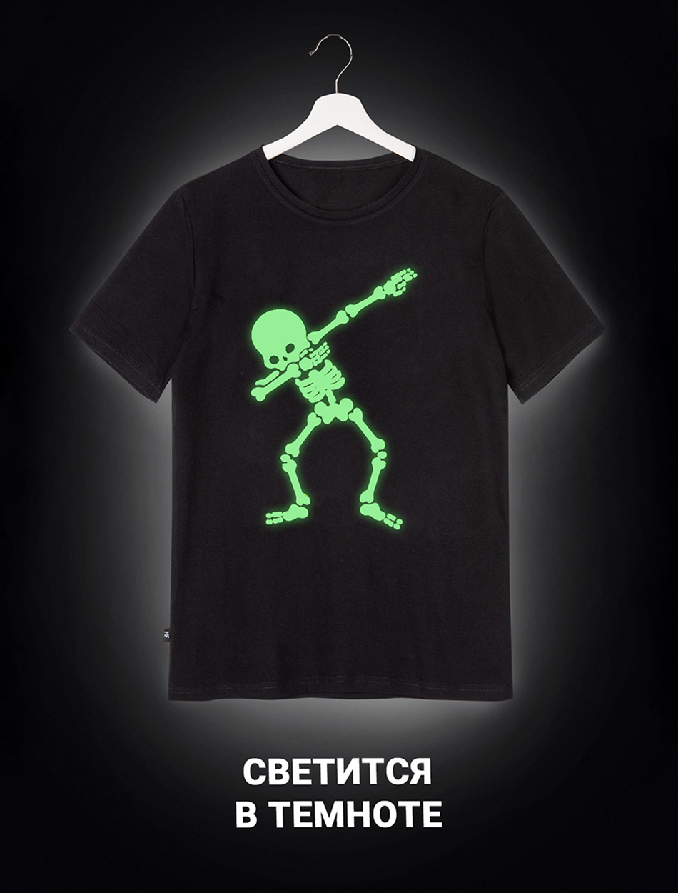 Футболка HappyFox HappyFox3237Скелет - фото 2