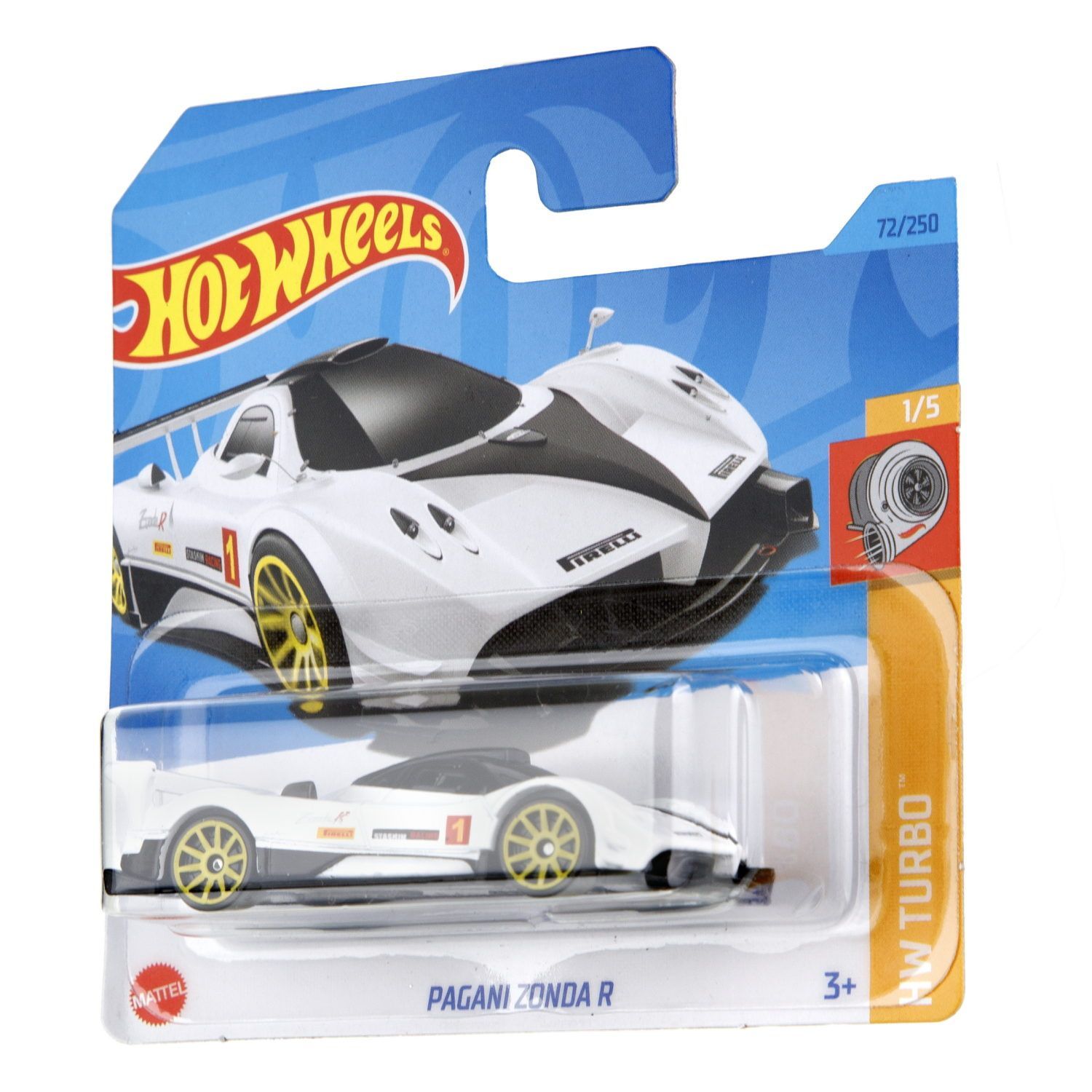 Автомобиль Hot Wheels Pagani Zonda R 1:64 62872 - фото 4