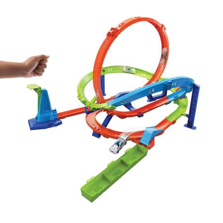 Трек Hot Wheels Loop Cyclone Challenge