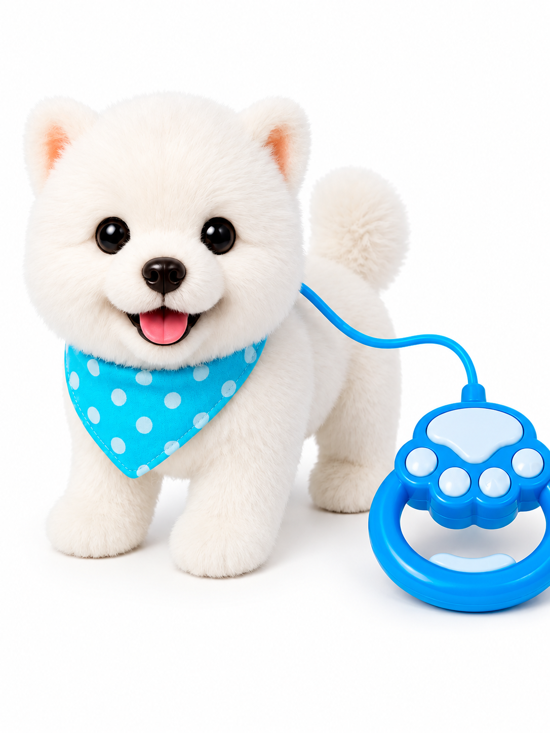 Мягкая игрушка FAVORITSTAR DESIGN Интерактивный щенок шпиц - фото 24