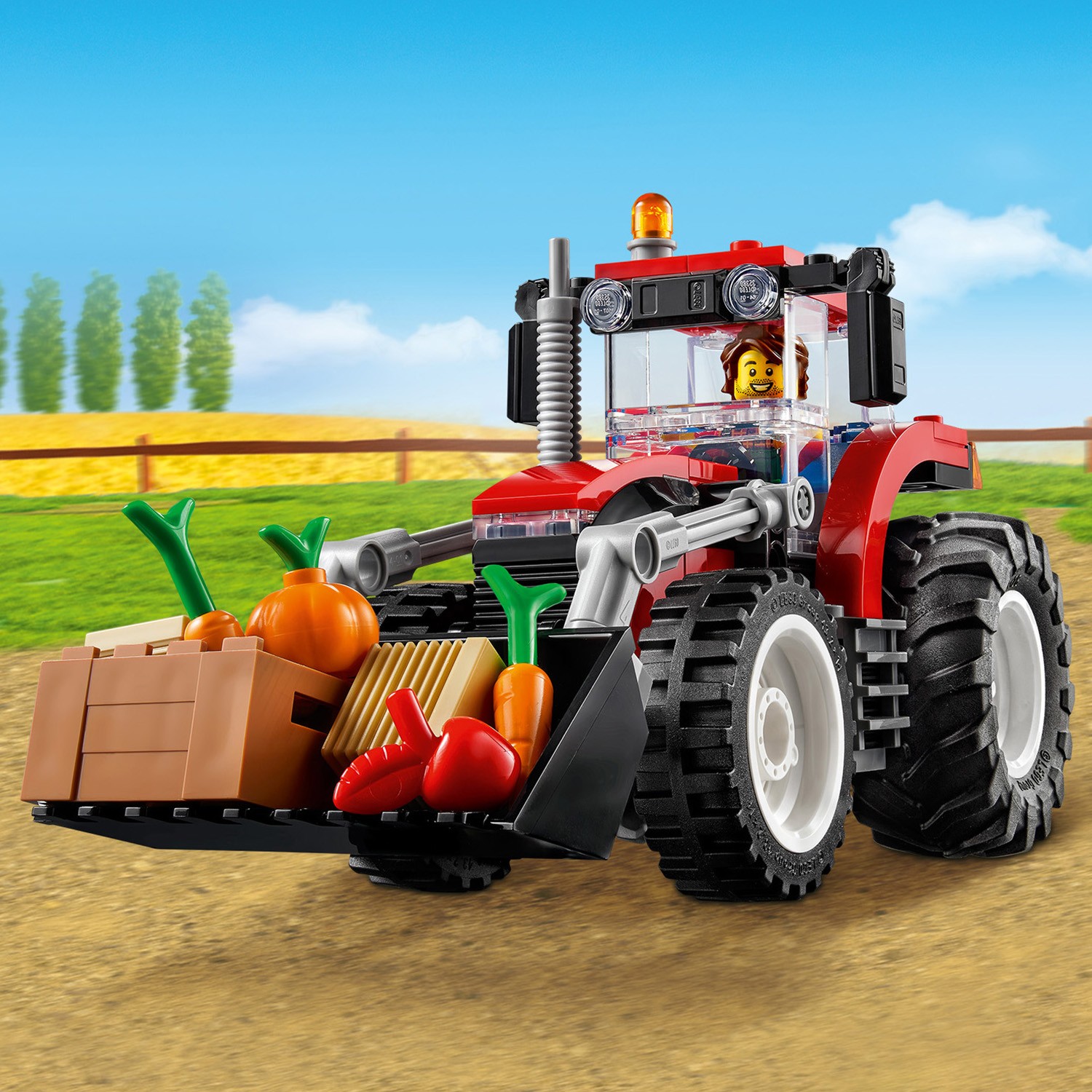 Конструктор LEGO City Great Vehicles Трактор - фото 9