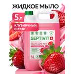 Мыло жидкое SEPTIVIT Клубничный смузи 5200 г 5000 мл