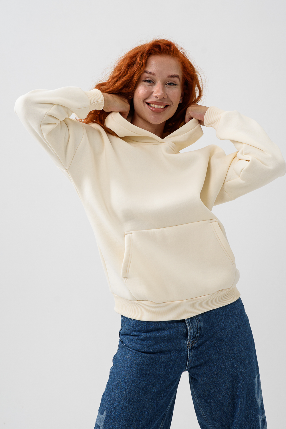 Худи Натали Суслова 14428 молочный - фото 9