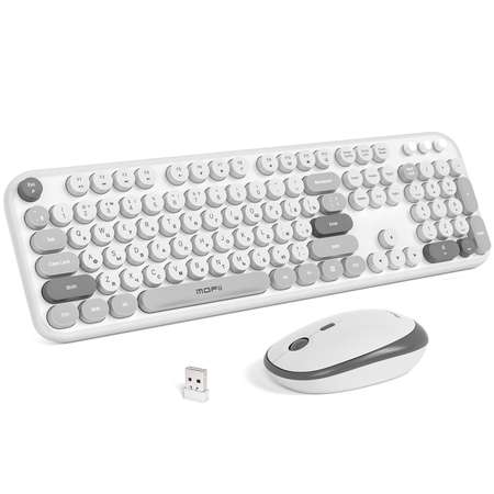 Беспроводной комплект клавиатура + мышь MOFii MOFii SMK-693M2AG Grey