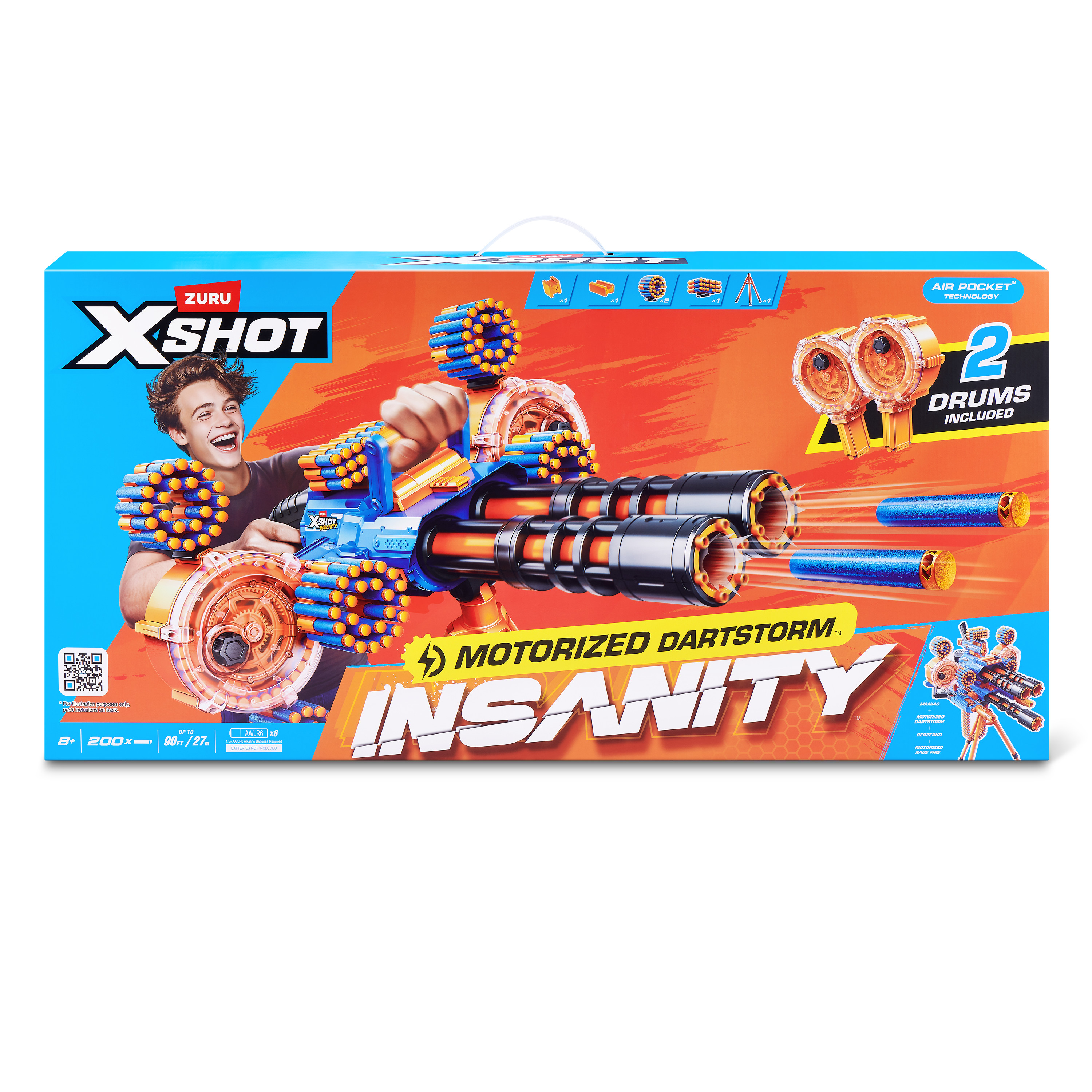 Бластер Zuru XSHOT INSANITY Дарт Шторм - фото 7