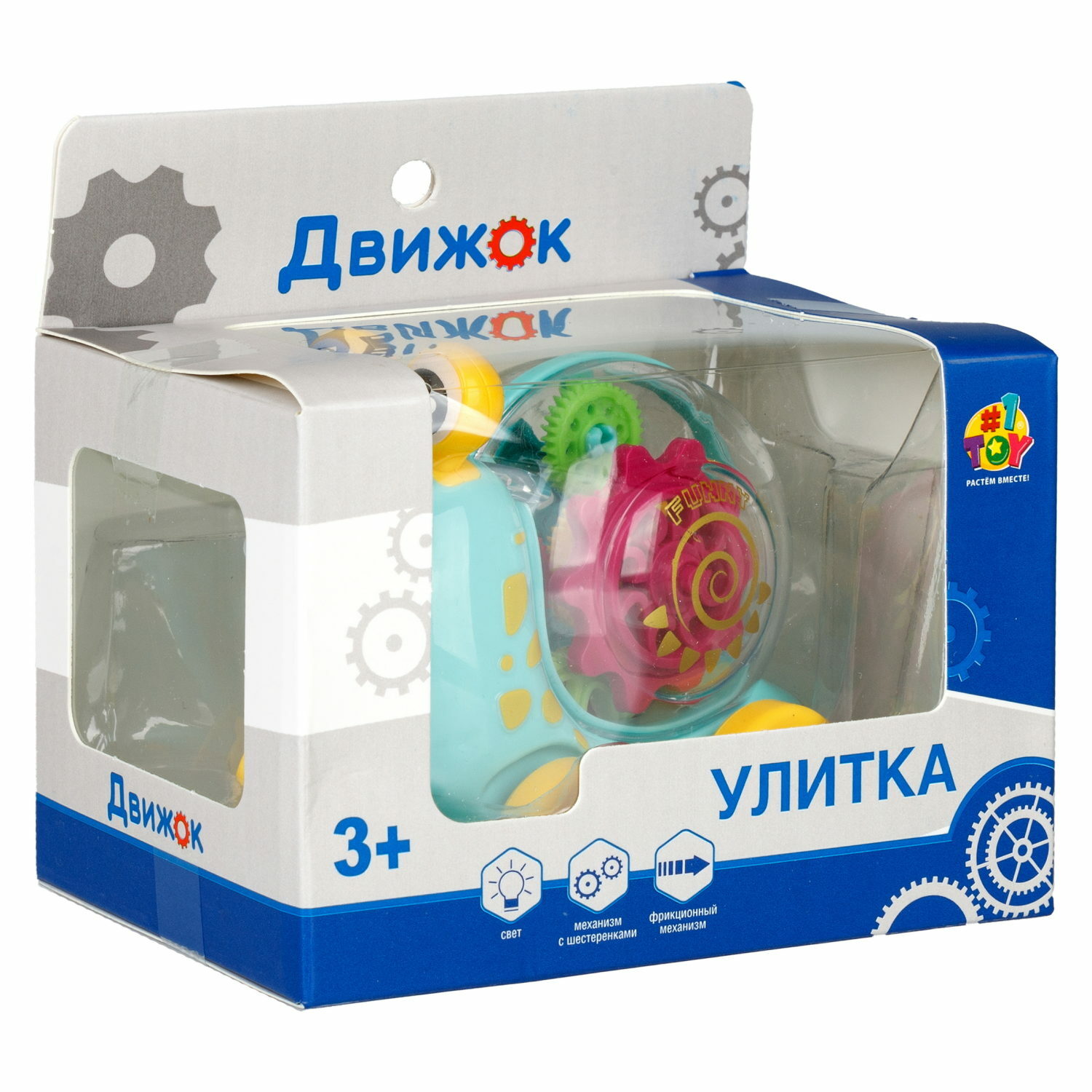 Игрушка 1TOY каталка Улитка - фото 10