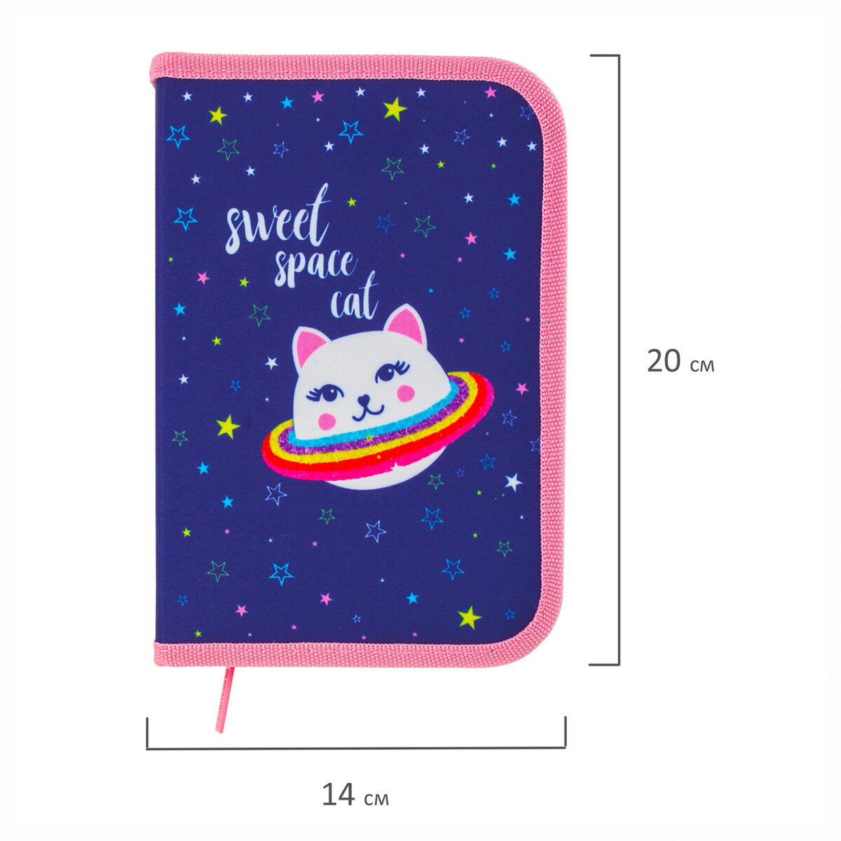 Пенал книжка Brauberg Space Cat - фото 9