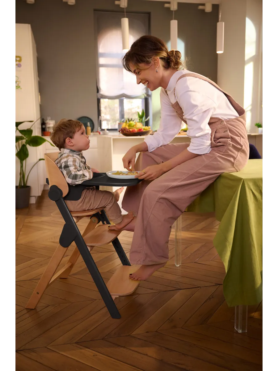 Стульчик для кормления Chicco Meraviglia черный - фото 2