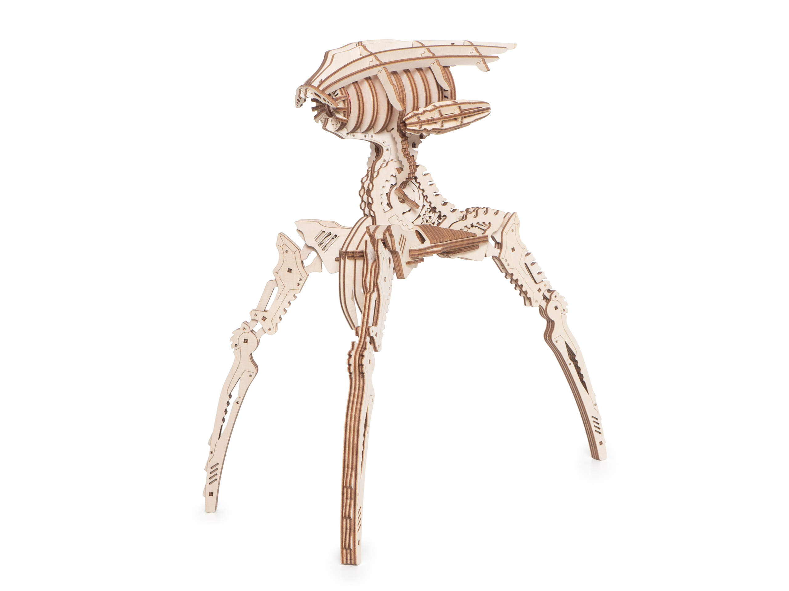 Конструктор Lemmo Захватчик Миров деревянный 183 дет. - фото 16