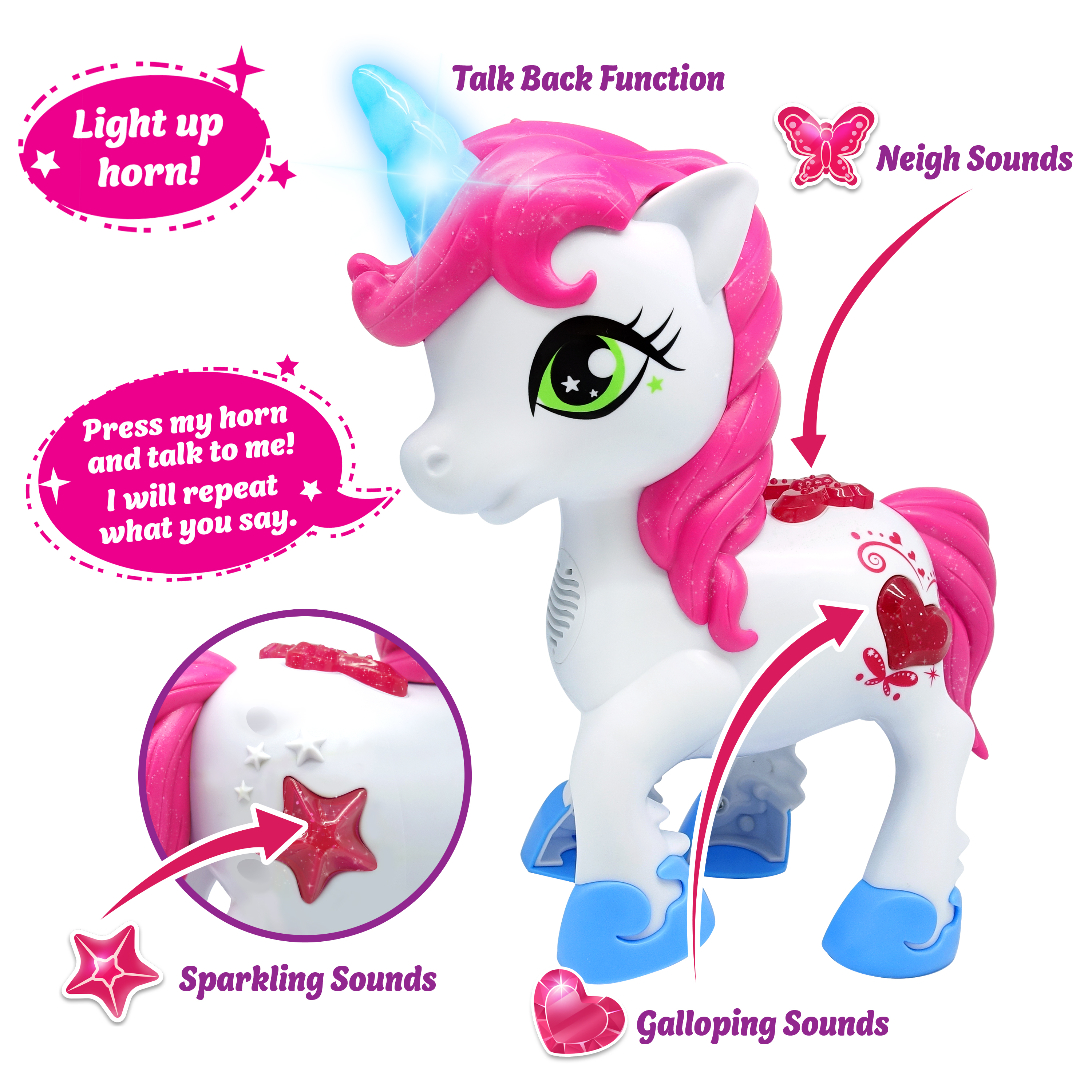 Фигурка Junior Megasaur Little Unicorn - фото 5