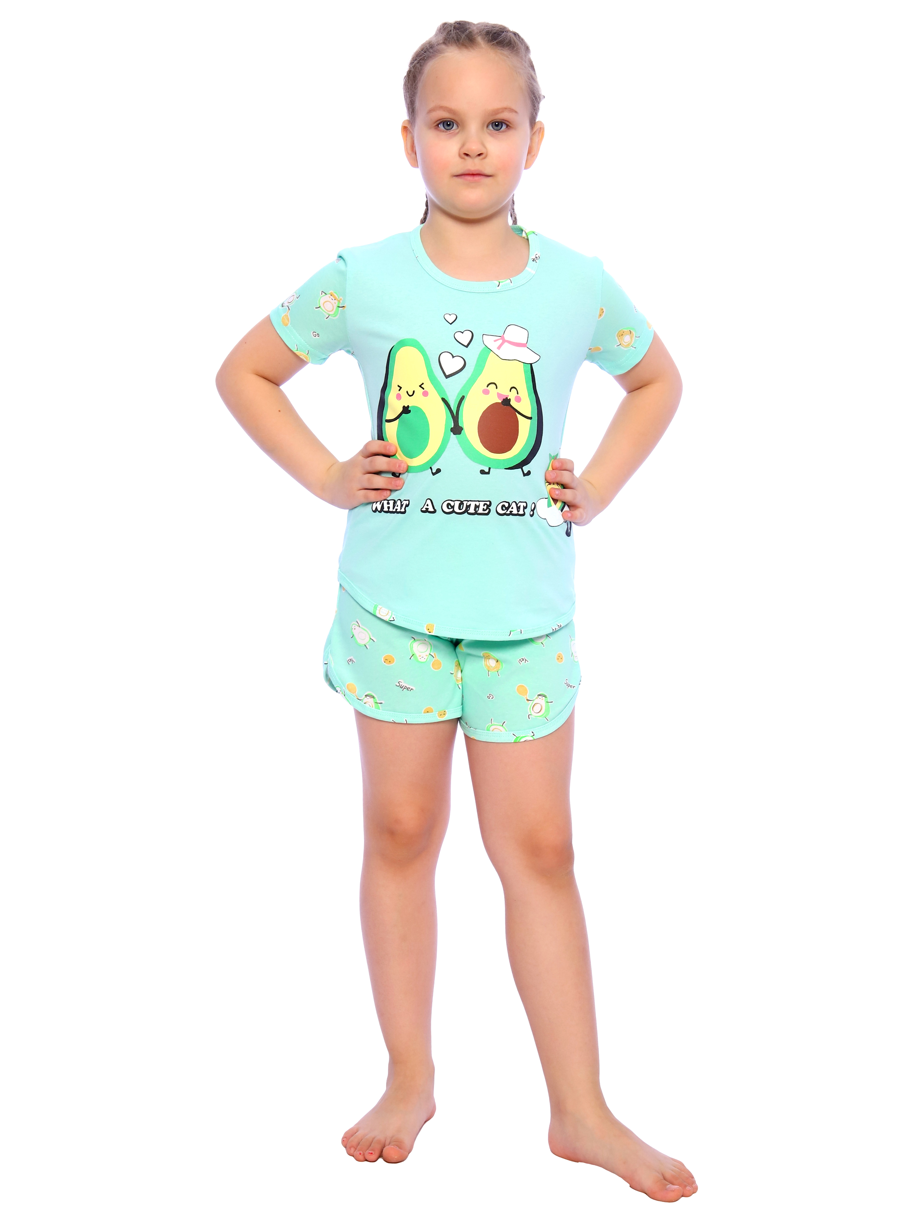 Пижама ДО-Детская Одежда 004К8/мятный7 - фото 2