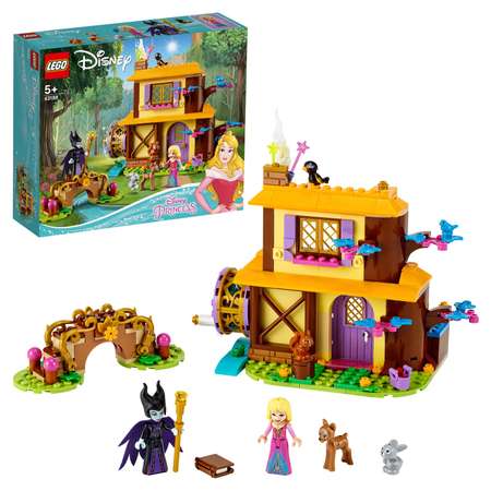 Конструктор LEGO Disney Princess Лесной домик Спящей красавицы блочный