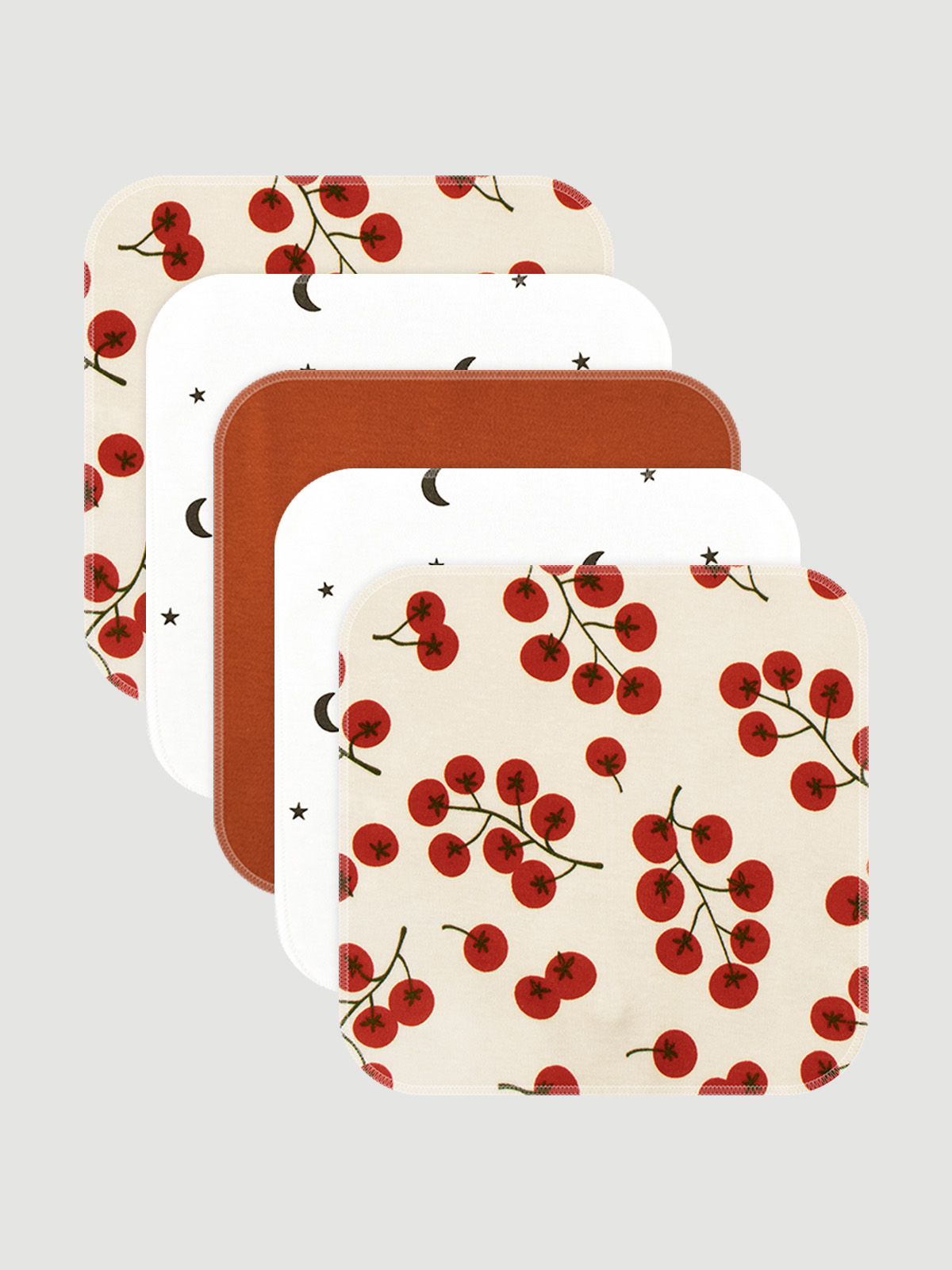 Нагрудник Mjolk текстиль 5 шт. - фото 2