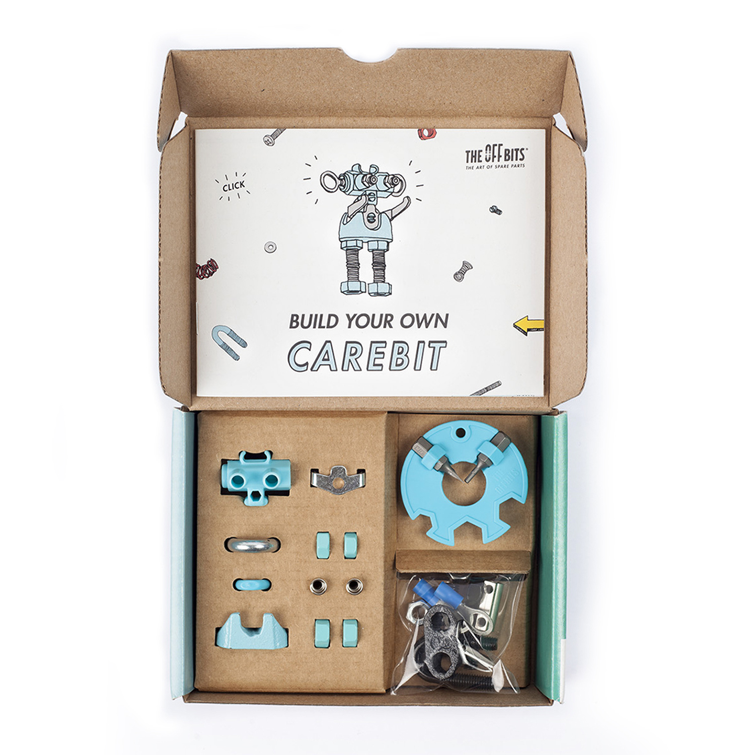 Конструктор TheOffbits Carebit металлический - фото 2