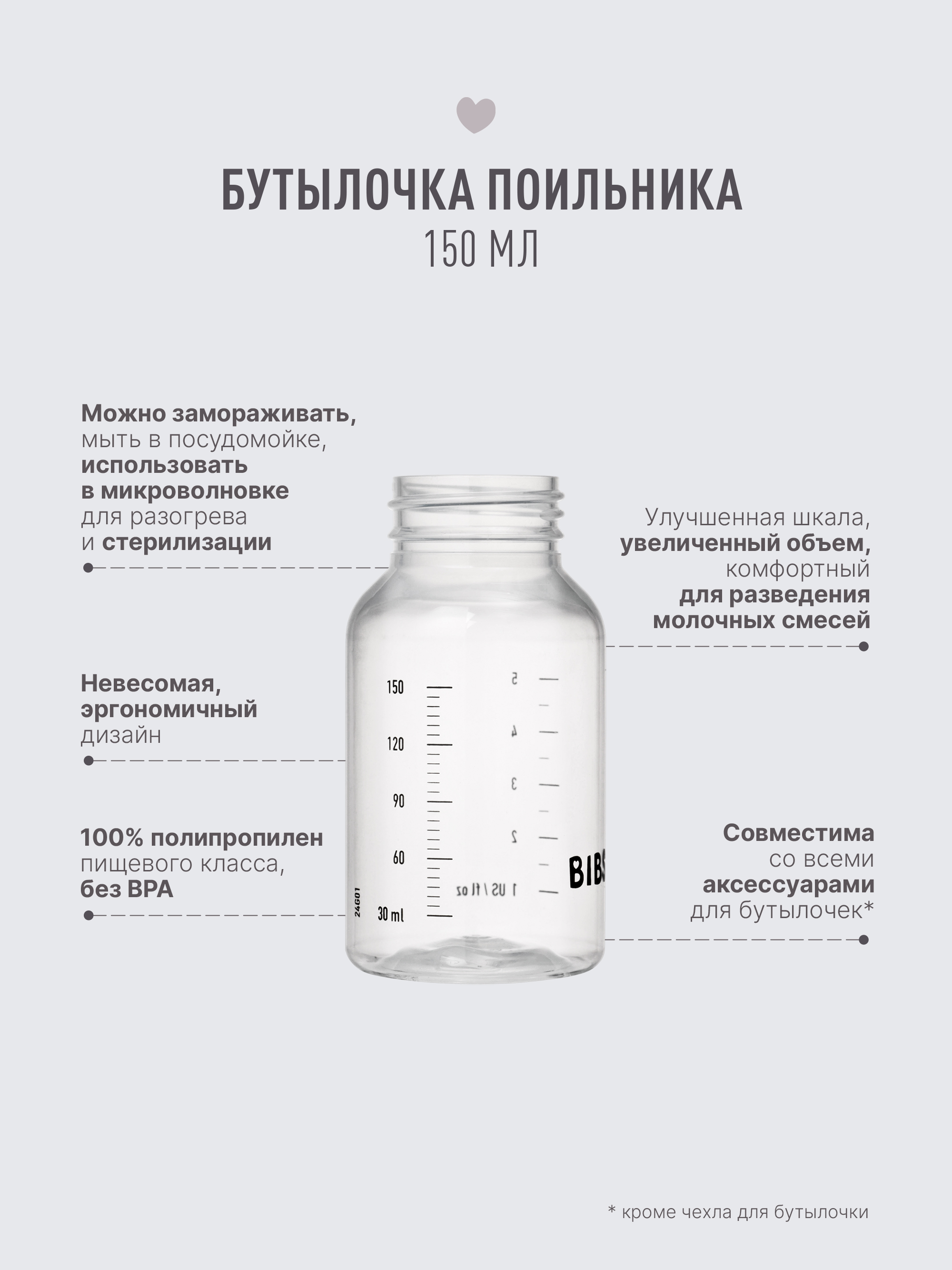 Поильник BIBS 150 мл 1 шт. - фото 2