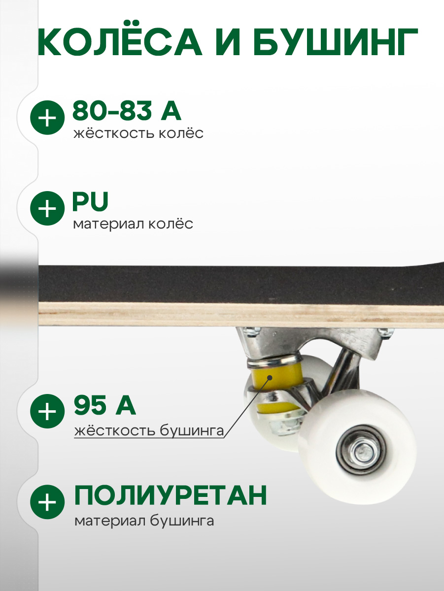 Скейтборд U-TURN 79 см - фото 3