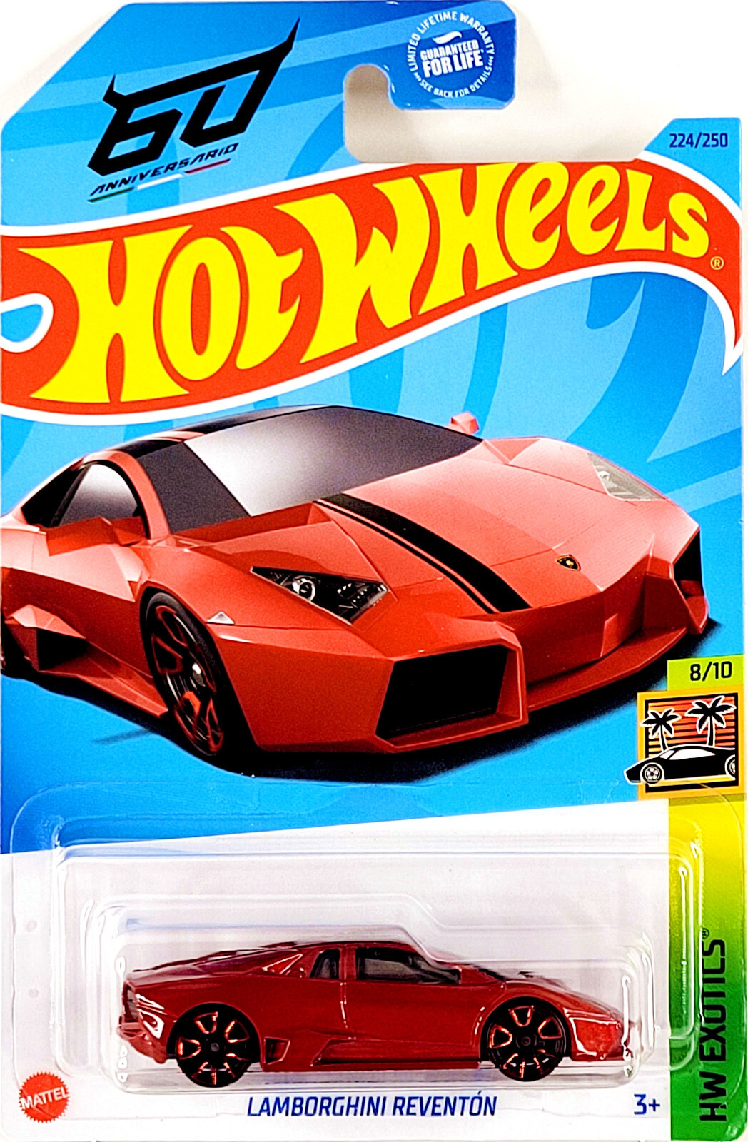 Автомобиль Hot Wheels Lamborghini Reventon 1:64 04978 - фото 2