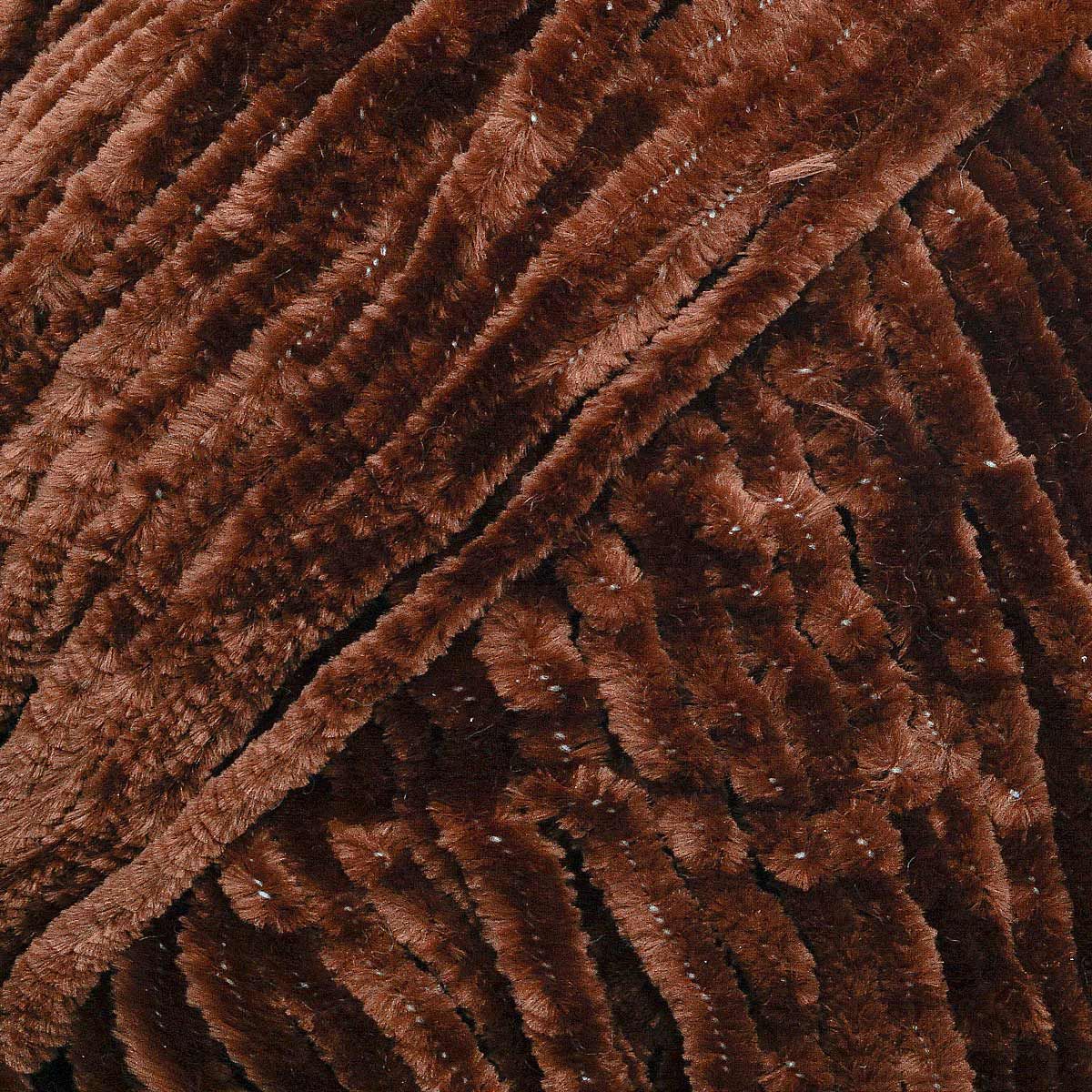 Пряжа для вязания YarnArt Velour 100 г 170 м микрополиэстер мягкая велюровая 5 мотков 852 шоколад - фото 4
