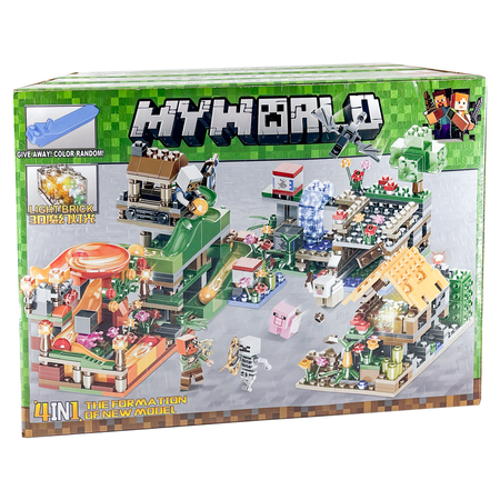 Конструктор MY WORLD блочный