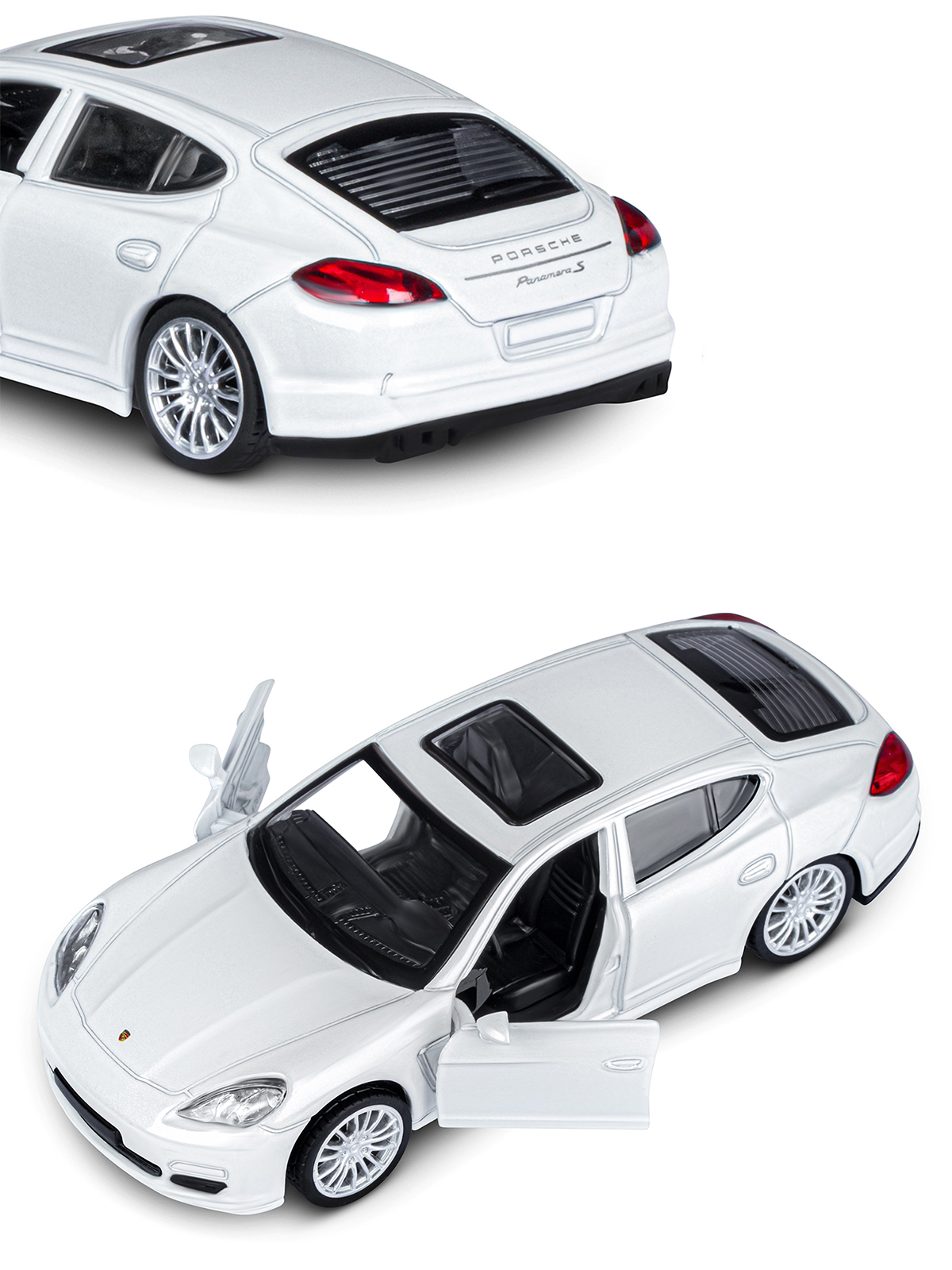 Автомобиль АВТОпанорама Porsche Panamera S 1:43 JB1251255 - фото 9