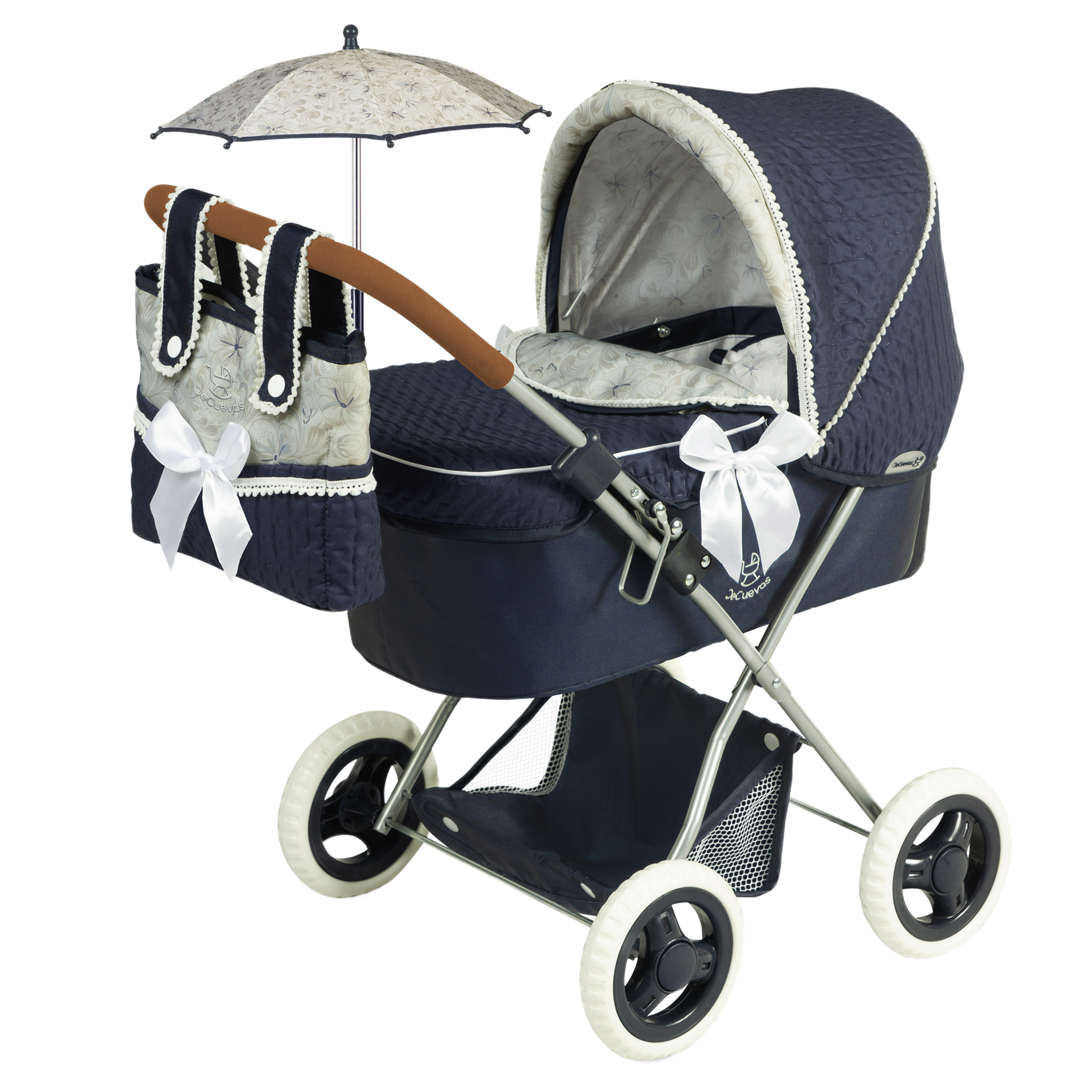 Прогулочная коляска, коляска-люлька для кукол DeCuevas Toys 85044 - фото 1