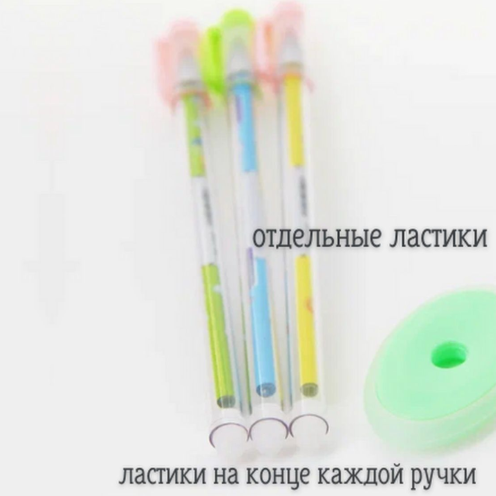 Ручка шариковая Рисоваки 3 шт. - фото 4