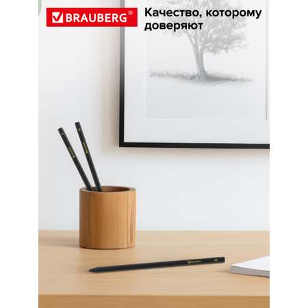 Карандаши чернографитные Brauberg 12 шт.
