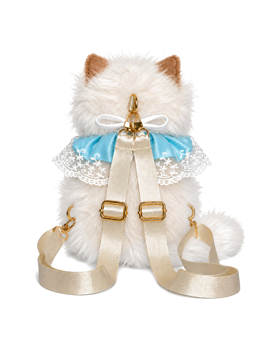 Мягкая игрушка Maxitoys Кошечка бело-коричневая 40 см - фото 3
