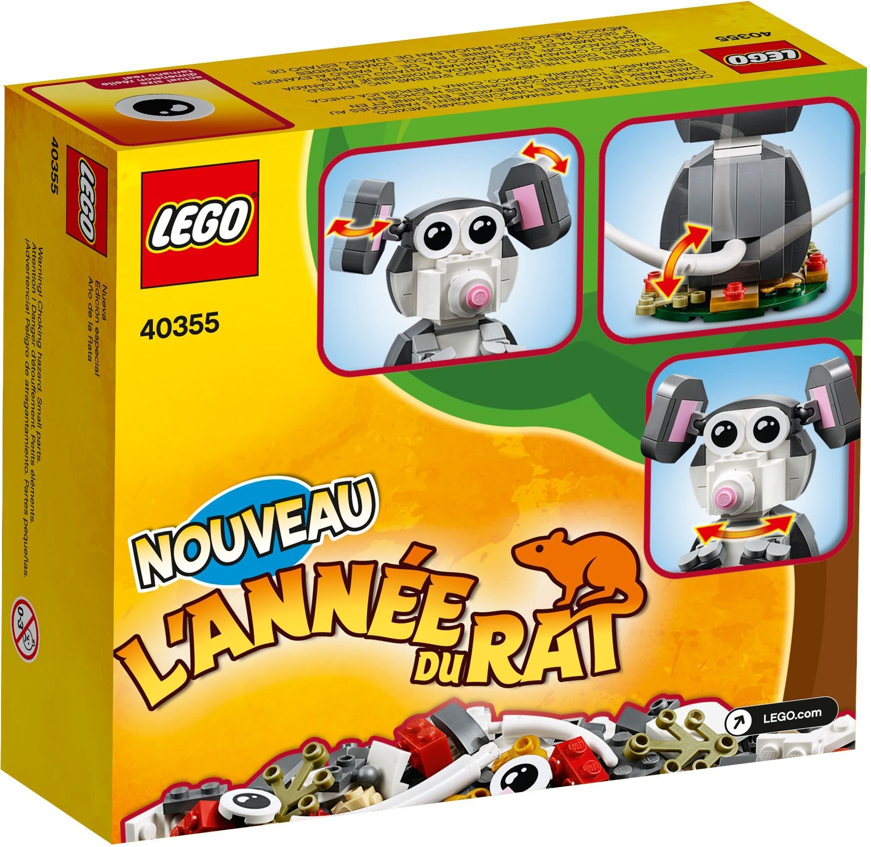 Конструктор LEGO year of the Rat 162 дет. - фото 7