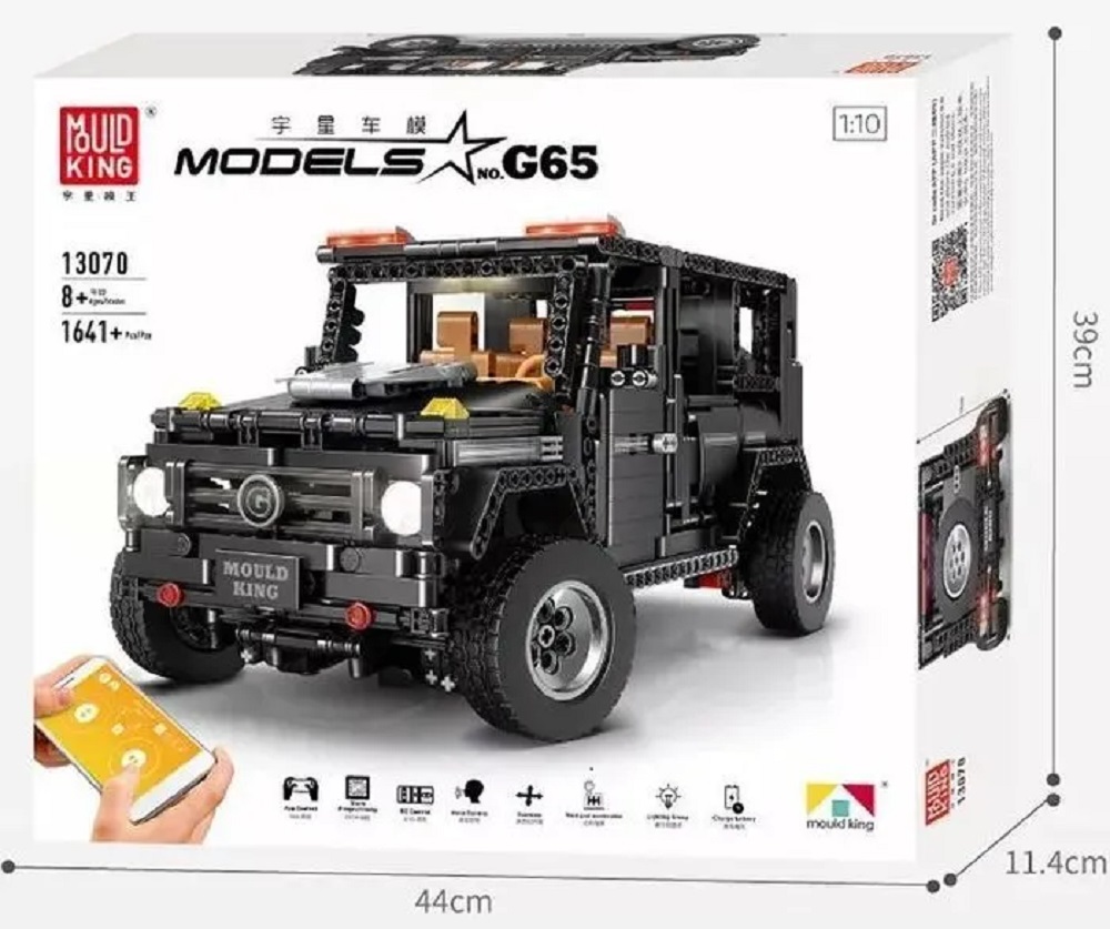 Конструктор Mould King Mercedes-benz Gelandewagen - фото 5