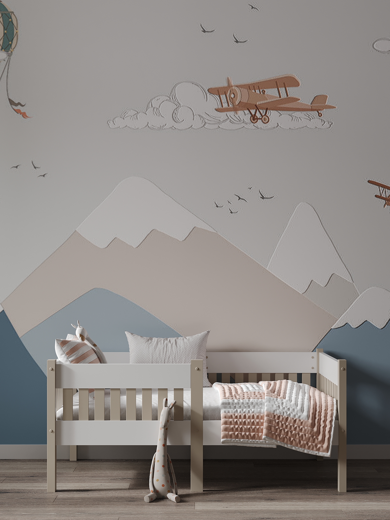 Кровать односпальная Moms charm (бежевый) - фото 1