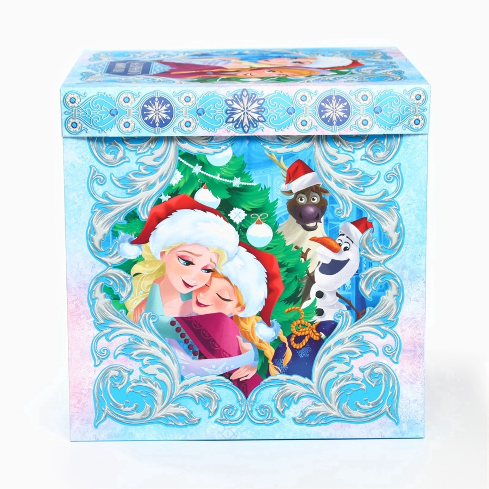 Коробка складная, новогодняя Дарите Счастье "Сказочного Нового года", 30 х 30 х 30 см - фото 9