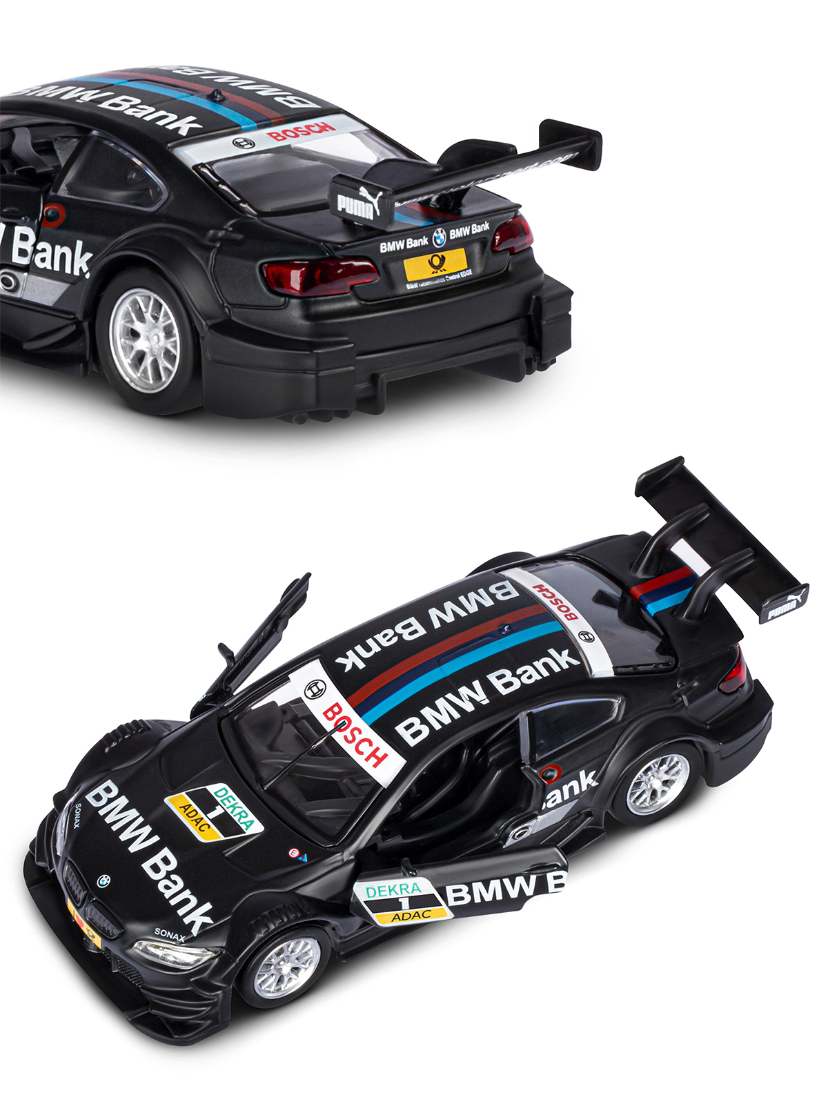 Автомобиль АВТОпанорама BMW M3 DTM 1:42 JB1251209 - фото 9